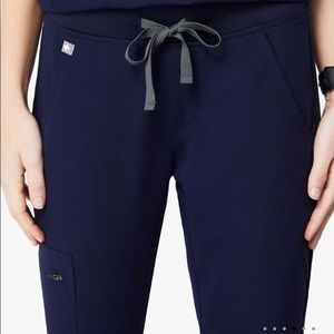 Figs XS Navy Blue Zamora Jogger Scrub pants